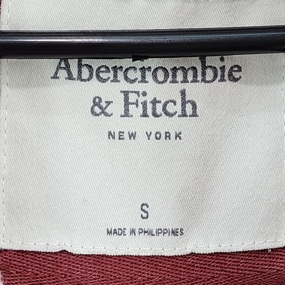 Abercrombie & Fitch Women's Front Logo Fleece Hooded Full Zip Sweatshirt - S - Picture 3 of 6